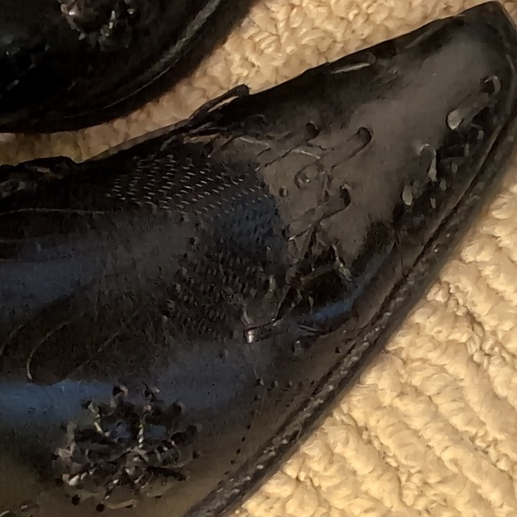 BCBG Cowboy Leather Slides - Picture 2 of 9